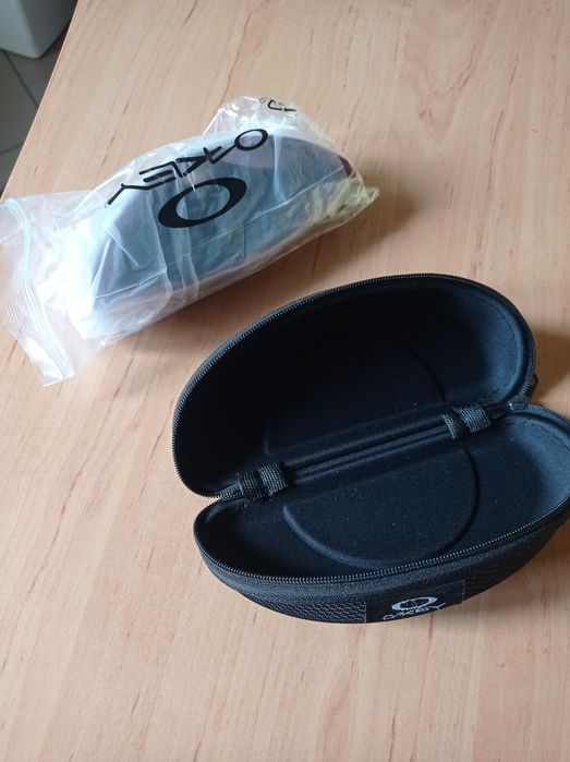 okulary OKEY EYEWEAR czerwone+ etui + ściereczka