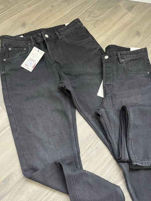 Zara джинси чорні чоловічі М 900