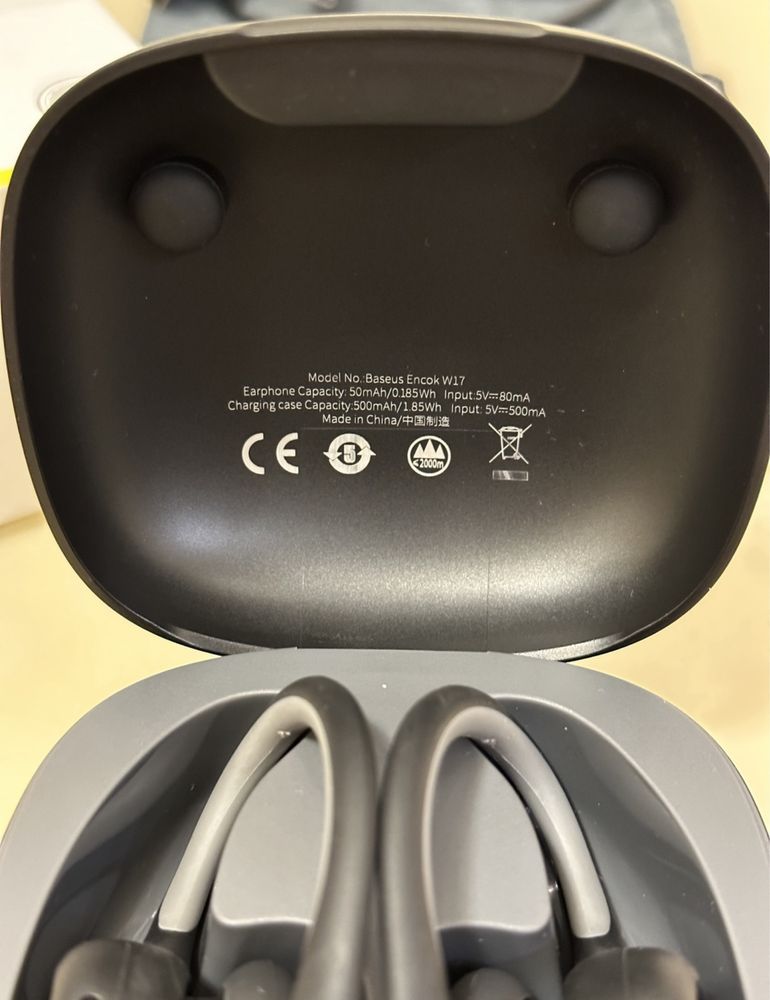 Baseus Encok True Wireless Earphones W17 Black 700 Olx