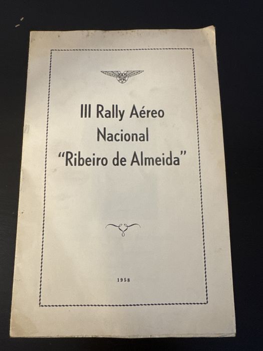III National Air Rally “Ribeiro de Almeida” of 1958