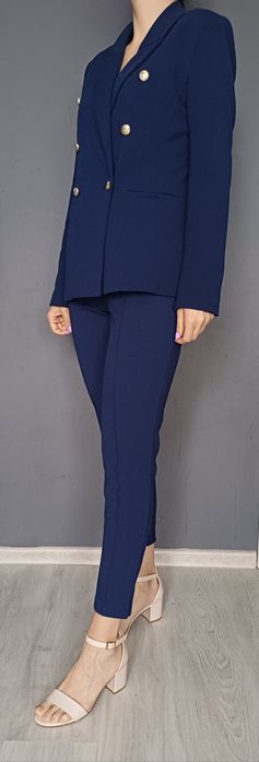 Garnitur ze spodniami, navy blue