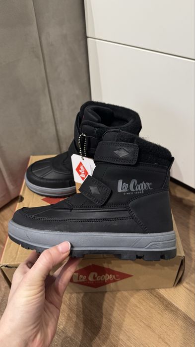 Lee Cooper – chłopięce buty zimowe nowe rozmiar 32