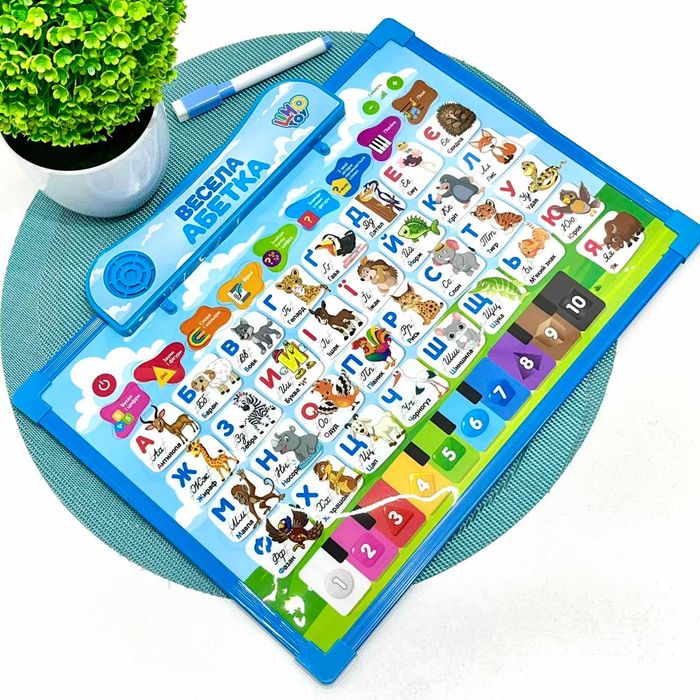 Інтерактивна дошка планшет Limo Toy укр озвучка SK 0020 Роздріб/Дроп