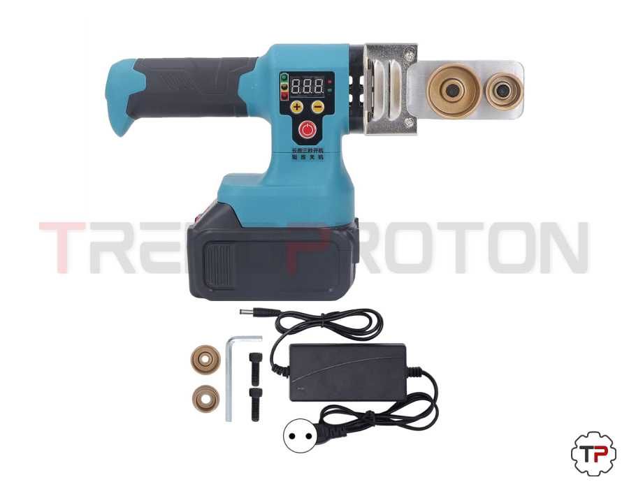 Máquina de Soldar Tubos PPR polifusora a Bateria