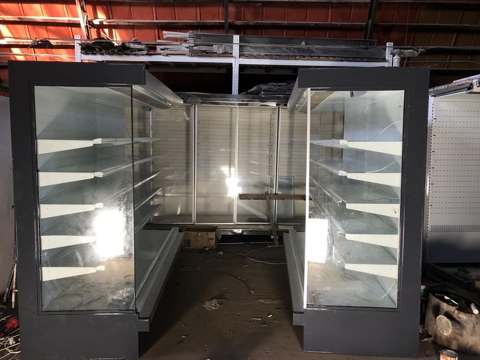 Горки холодильные витрины