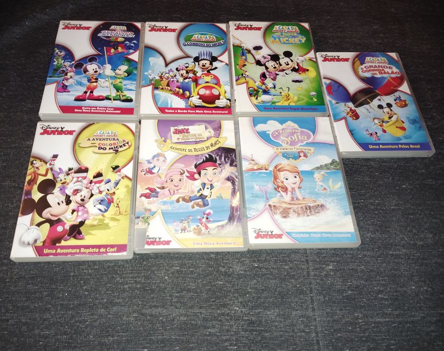DVDs Infantis Disney Junior Usados