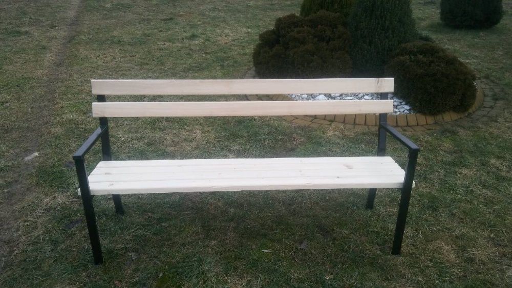 Ławka Ławki Ogrodowe Różne Długości Wzory deski Olchowe od 140do200cm