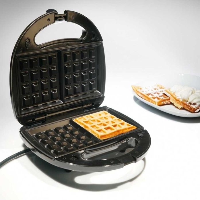 Wielofunkcyjny OPIEKACZ 750W 3w1 wymienne wkłady gofrownica toster l