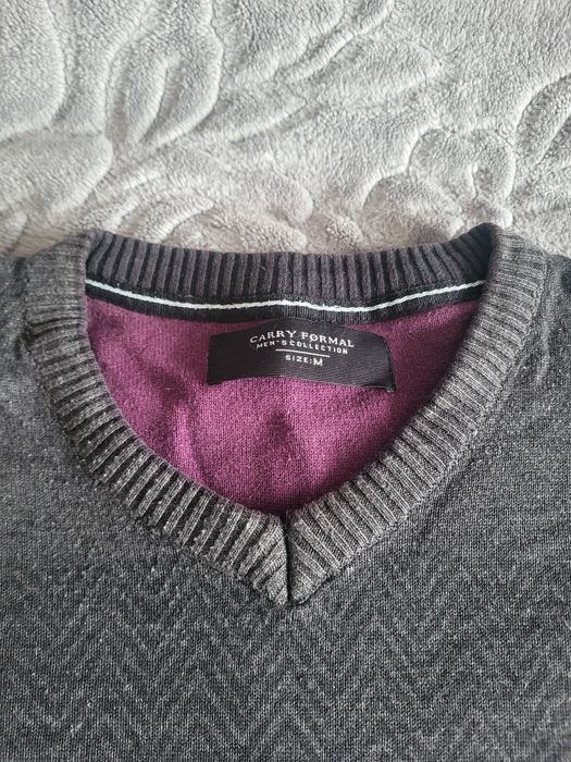 Sweter męski Carry – rozmiar M – 100% bawełna