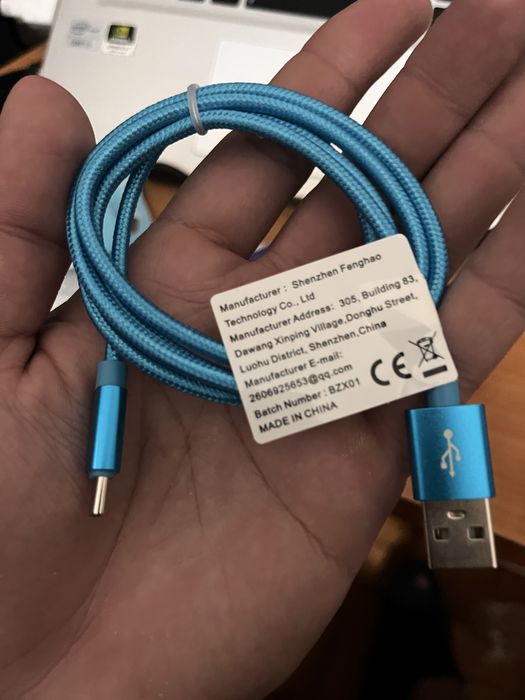 Cabo Tipo C novo