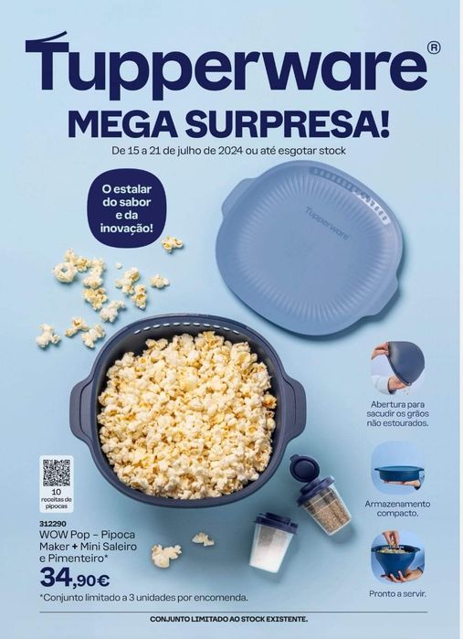 Tupperware em promoção