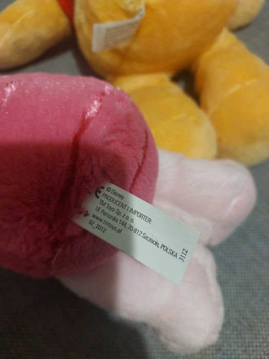Pluszaki, maskotki Disneya - Kubuś Puchatek i przyjaciele 4 szt.