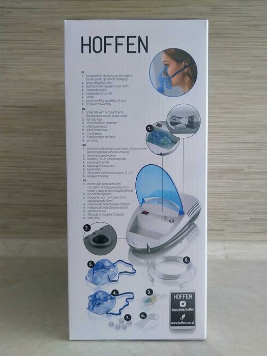 OKAZJA Nebulizator kompresorowy inhalator + akcesoria Wysyłam