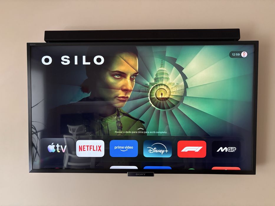 Sony Bravia 47” Full HD + Soundbar Sony + Base + Óculos 3D