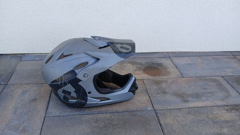 Kask cross enduro junior