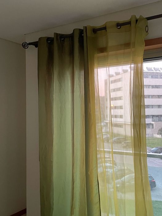 Cortinas de sala + varão
