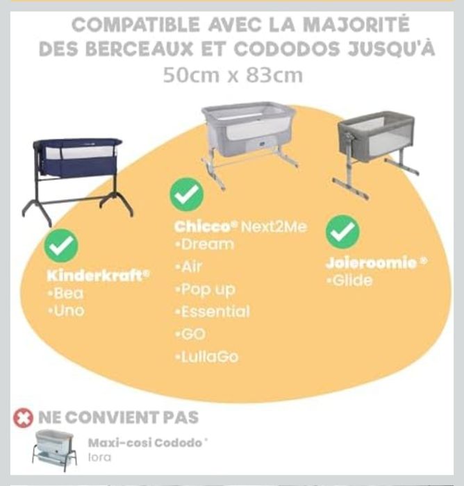 SWEETYFOX 2 szt prześcieradło z gumką do łóżeczka + 1szt ochraniacz