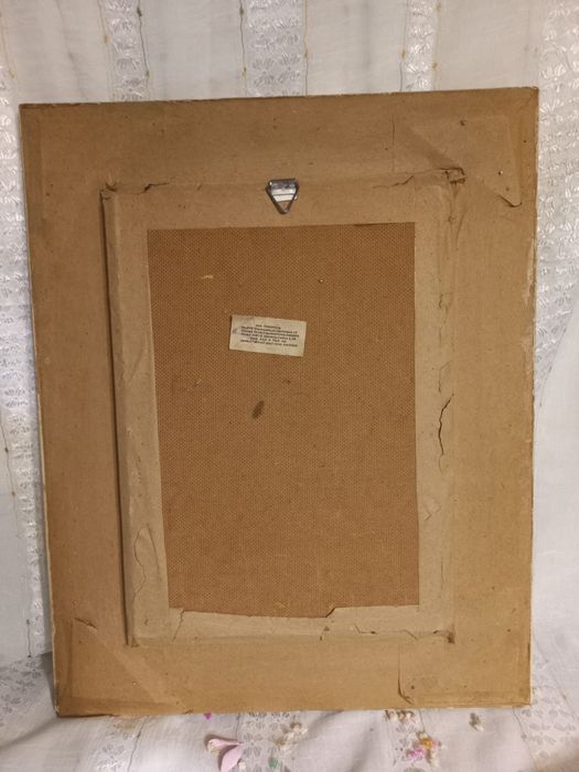 Matka Boska Częstochowska – obraz PRL, oryginał, lata 70/80