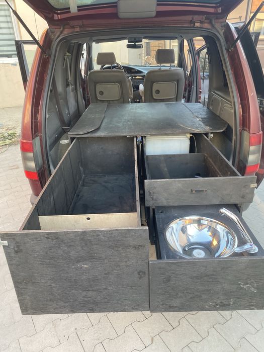 Zabudowa turystyczna wyprawowa do busa vana auta