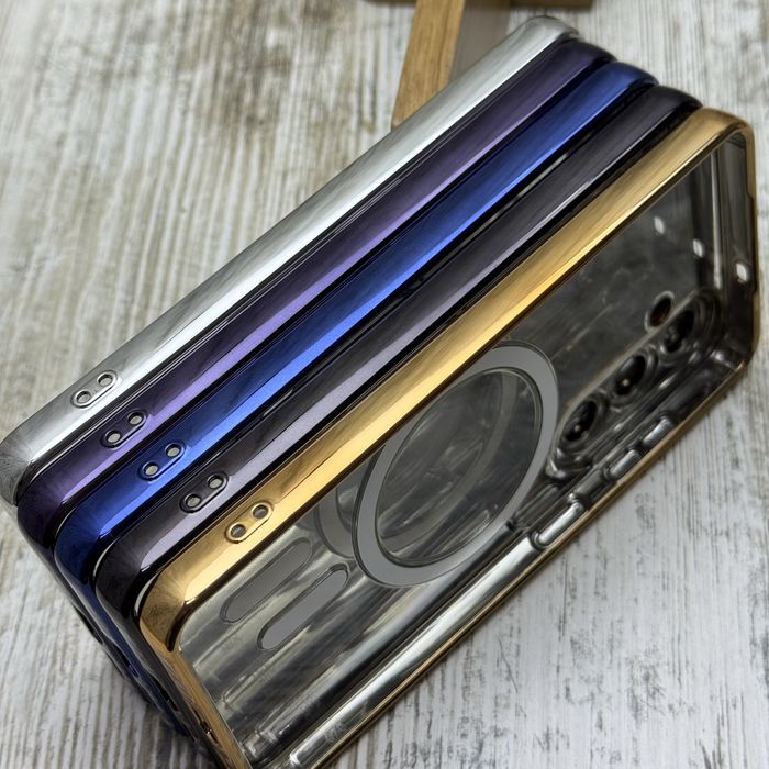 Чохол прозорий Chrome MagSafe на Samsung S26/ S26+/ Plus. Чехол