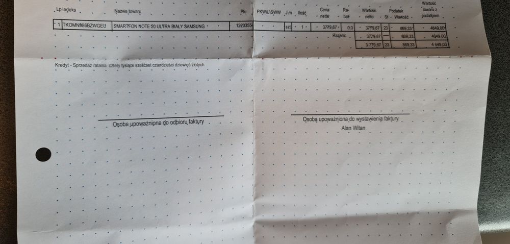 Samsung Galaxy Note 20Ultra  Dual SIM