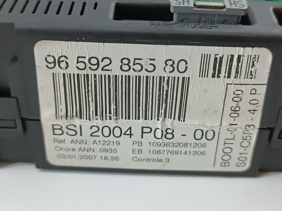 Módulo bsi - peugeot 207 (wa_, wc_) | 06 - 15