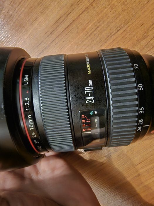 Obiektyw Canon ef 24-70 f 1:2.8 usm ultrasonic