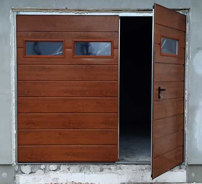 Brama Uchylna Brama Dwuskrzydłowa Garażowa Do Muru Bramy Na Wymiar