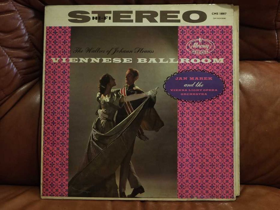 Vinil LP de Johann Strauss "Viennese Ballroom - The Waltzes Of"