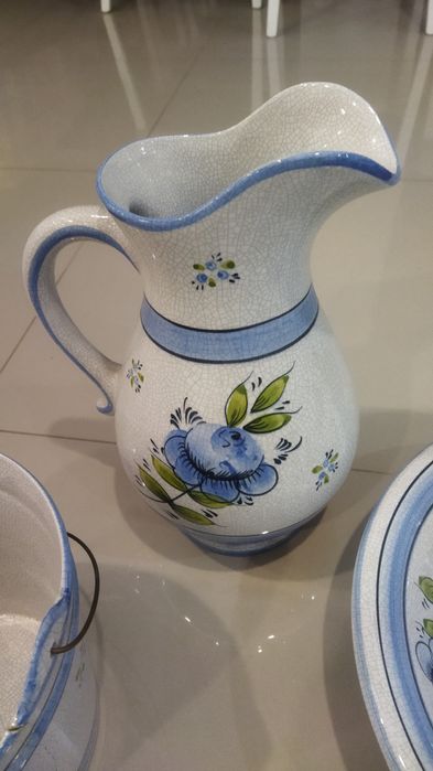 Conjunto de louça de decoração