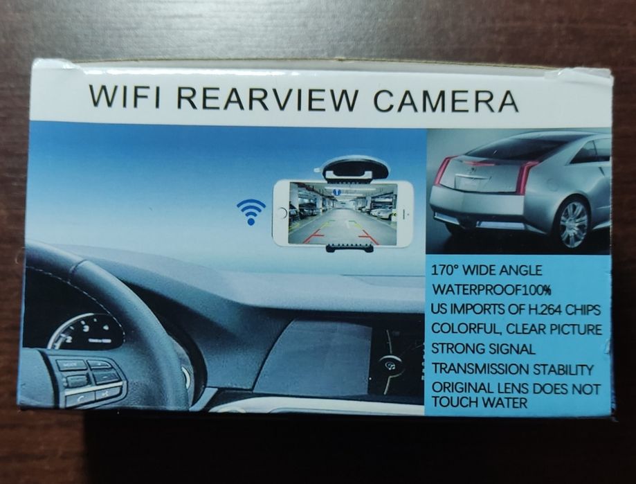 Sprzedam kamerę cofania wi-fi 720p