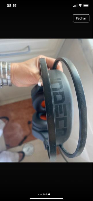 Auscultadores como novos