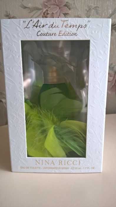 Туалетна вода nina ricci l'air du temps couture edition