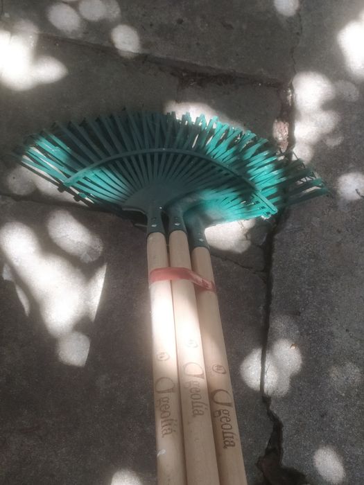 Vassoura para relva