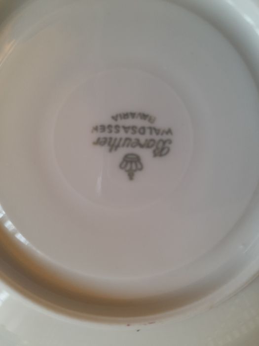 Serviço de chá Barenthet Waldsassen Bavaria