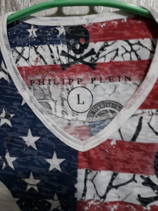 Футболка PHILIPP PLEIN размер 48 б/у.