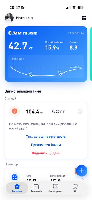 Розумні ваги Picooc Smart Body Analyzer S3 White
