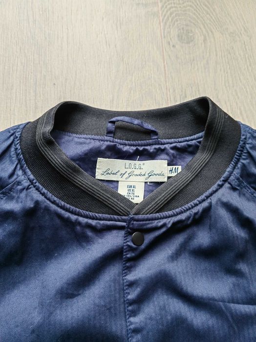 H&M cienka kurtka lekka bluza męska bomberka XL/ L