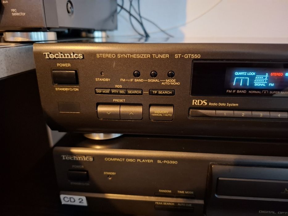 Tuner Stereo Technics ST-GT550  RDS