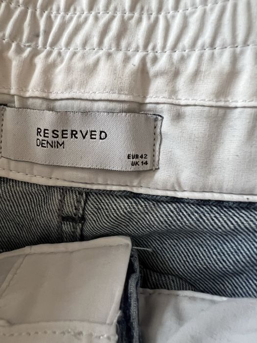 Reserved джинси жіночі сині