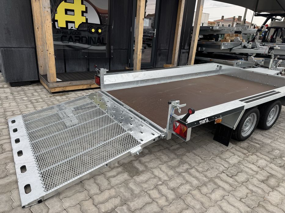 Atrelado/Reboque MARTZ Mod BAU 400/2 Porta Máquinas/NOVO/Garantia