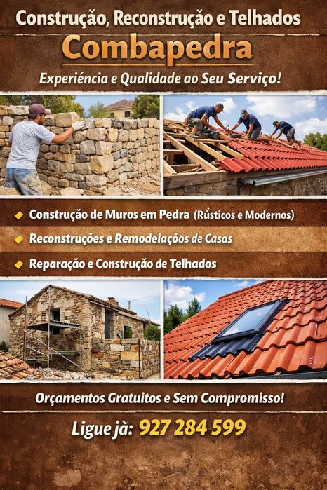 Construção, Reconstrução e Telhados