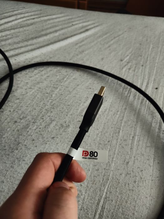 Kabel Silkland DisplayPort 2.1 DP80 80Gbps VESA 1m