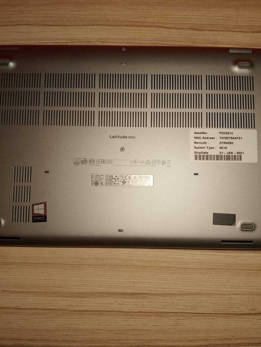 nowy laptop Dell latitude 5510