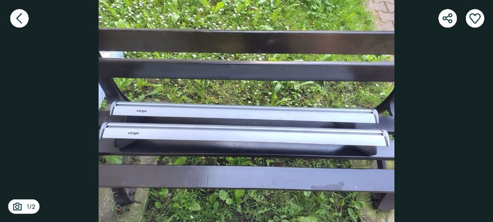 Belki dachowe Interpack Virago 110CM THULE