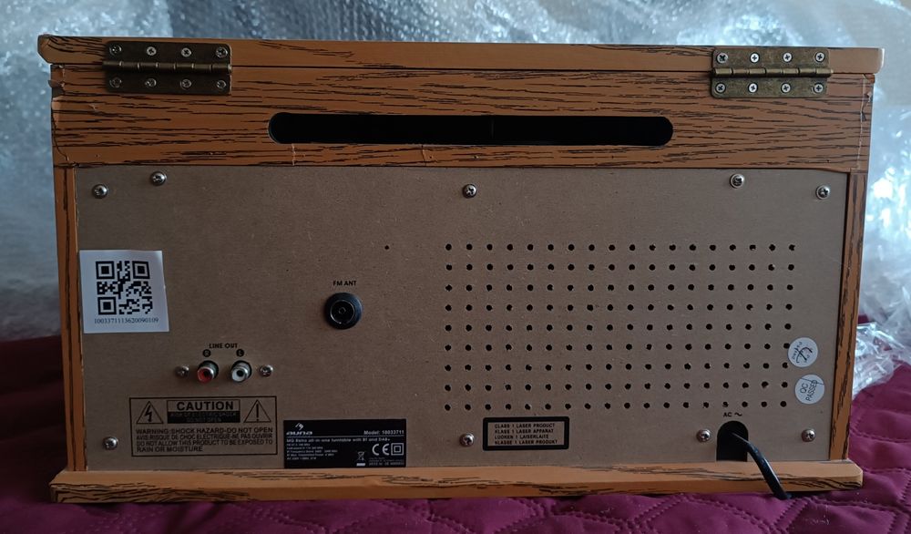 Програвач вінілу Auna NR-620 DAB