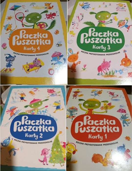 Paczka Puszatka BOX roczne przygotowanie przedszkolne 5 6 lat pakiet