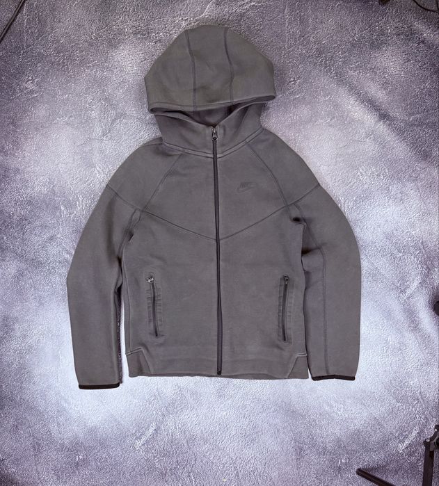 Зіпка Nike texh fleece 3 grey