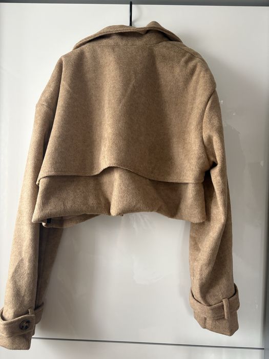 Nowy trencz brązowy damski coat brown women