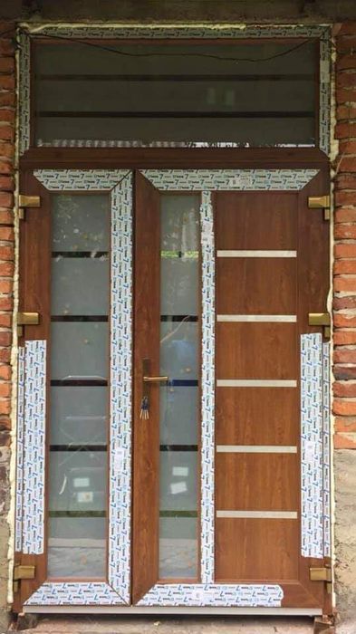 Двері вхідні пластикові під розмір, Безкоштовна доставка